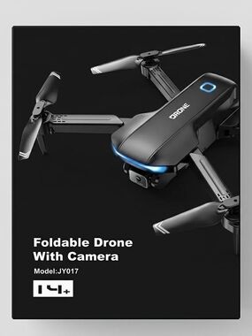 Foldable Drone with Camera - Black